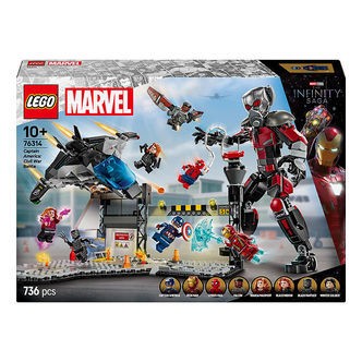 LEGOÂ® Marvel - Captain America Civil War-Act... 76314 - 736 Dele