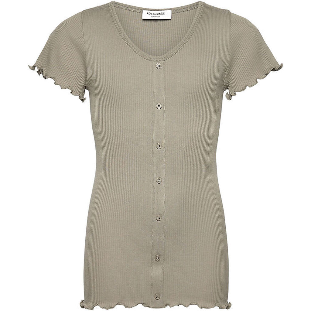 Rosemunde T-shirt - Rib - Baybay - Laurel Oak