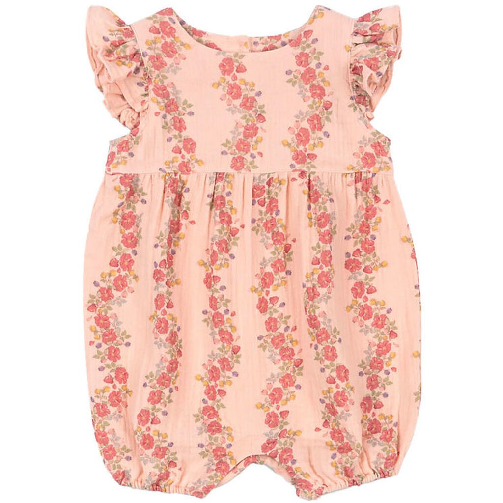 Konges Sløjd Sommerdragt - Musselin - Coco Frill - Floria Pink