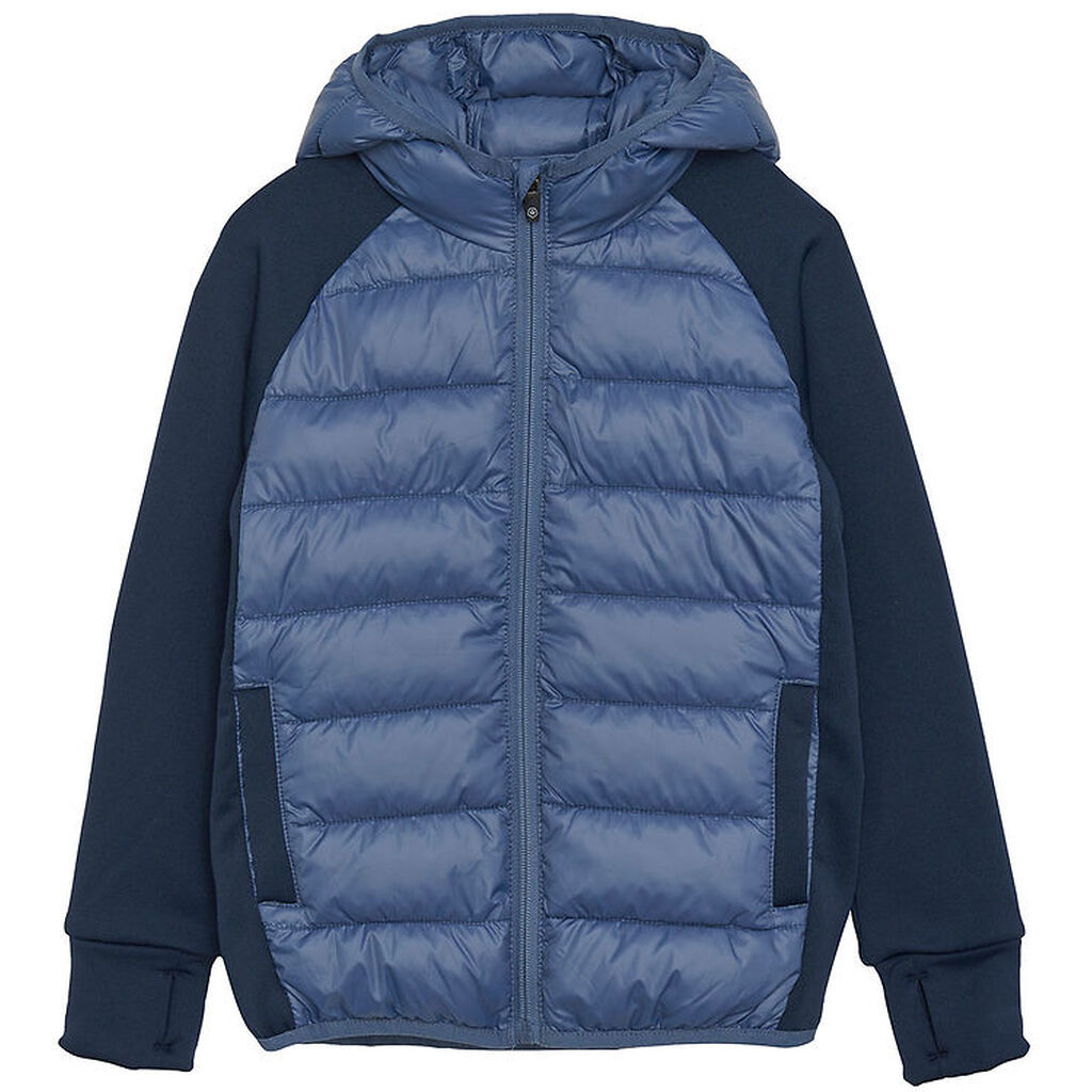 Color Kids Dynejakke - Vintage Indigo