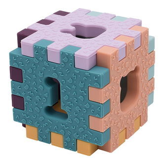 We Might Be Tiny Puslespil - Sensory Cube - Pastel