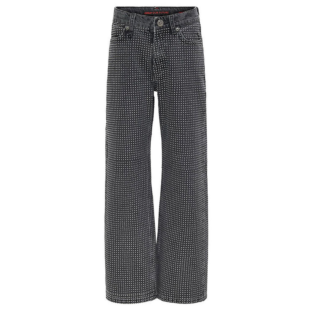 Kids Only Jeans - KogHudson - Grey Denim m. Glimmersten