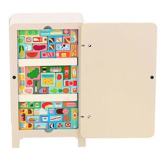 Vilac Logikspil - Træ - 21 Brikker - Køleskab