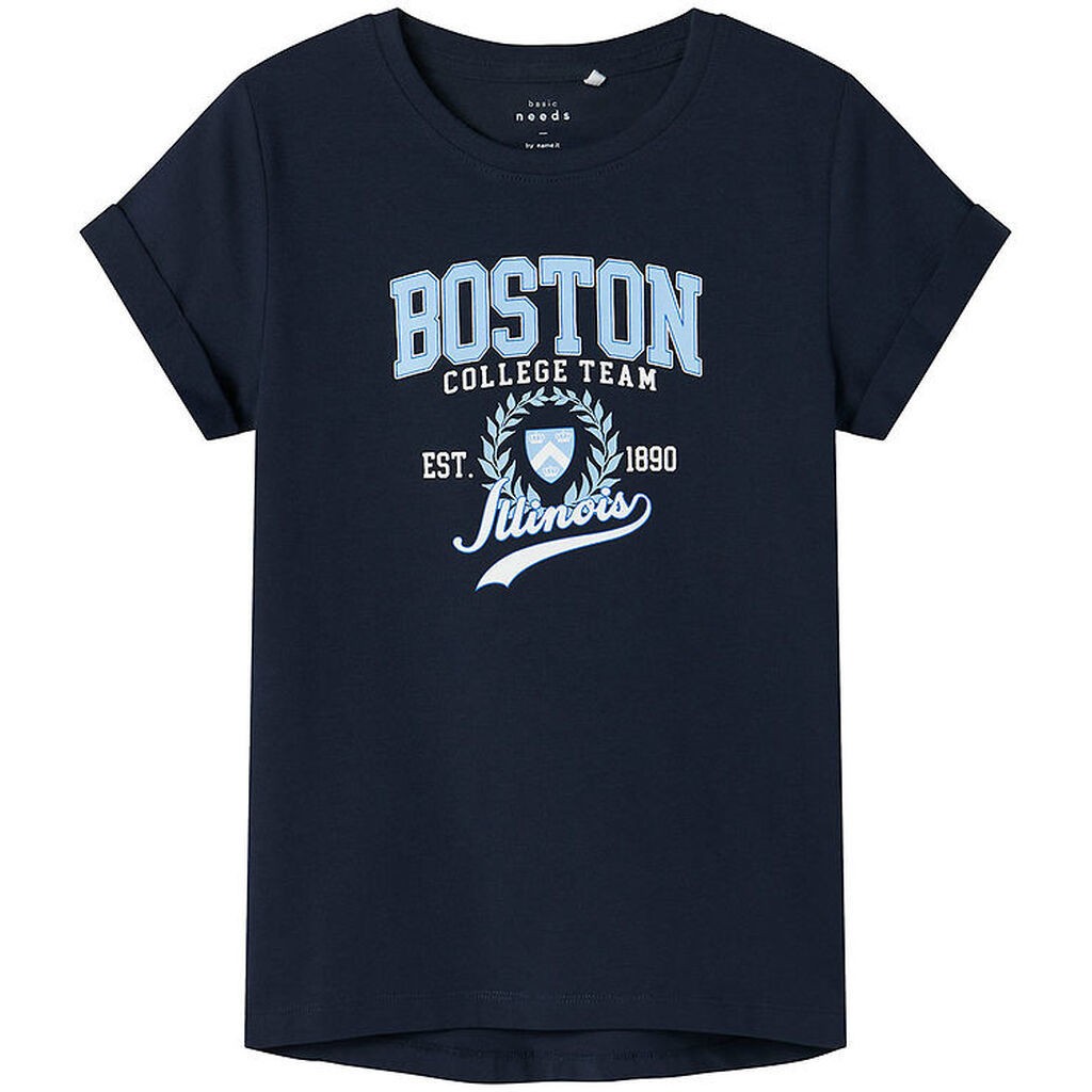 Name It T-shirt - NkfVix - Navy Blazer/Boston
