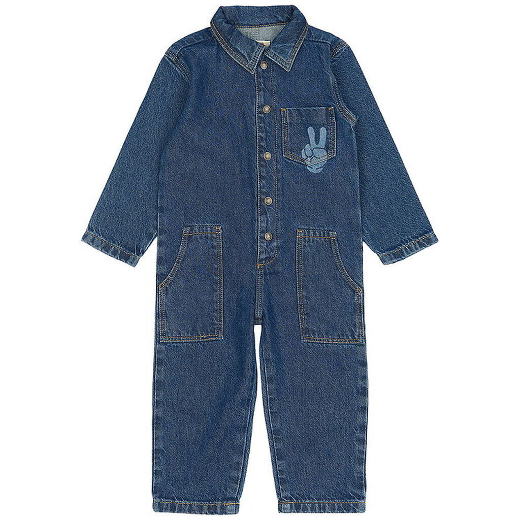 The New Siblings Buksedragt - TnstParker - Blue Denim