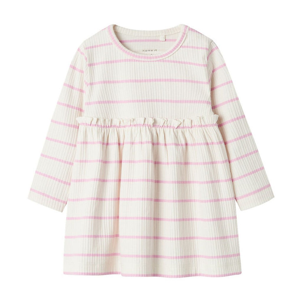 Name It Kjole - Rib - NbfKianna - Jet Stream