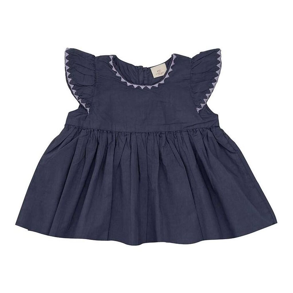 Copenhagen Colors Top - Poplin Blouse - Navy