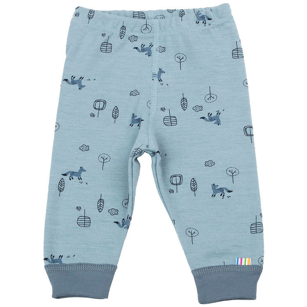 Joha Leggings - Uld/Bomuld - Blå