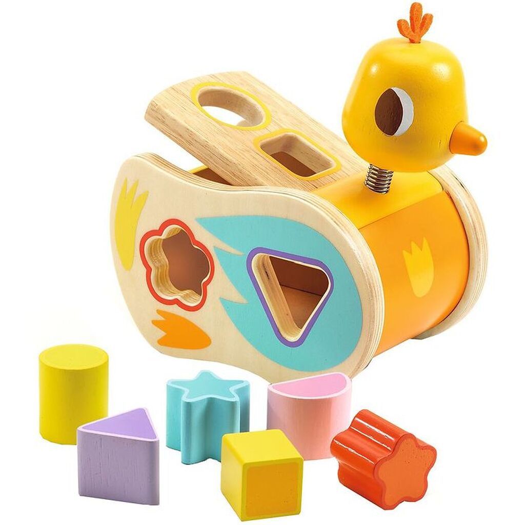 Djeco Puttekasse - Træ - Boitatou