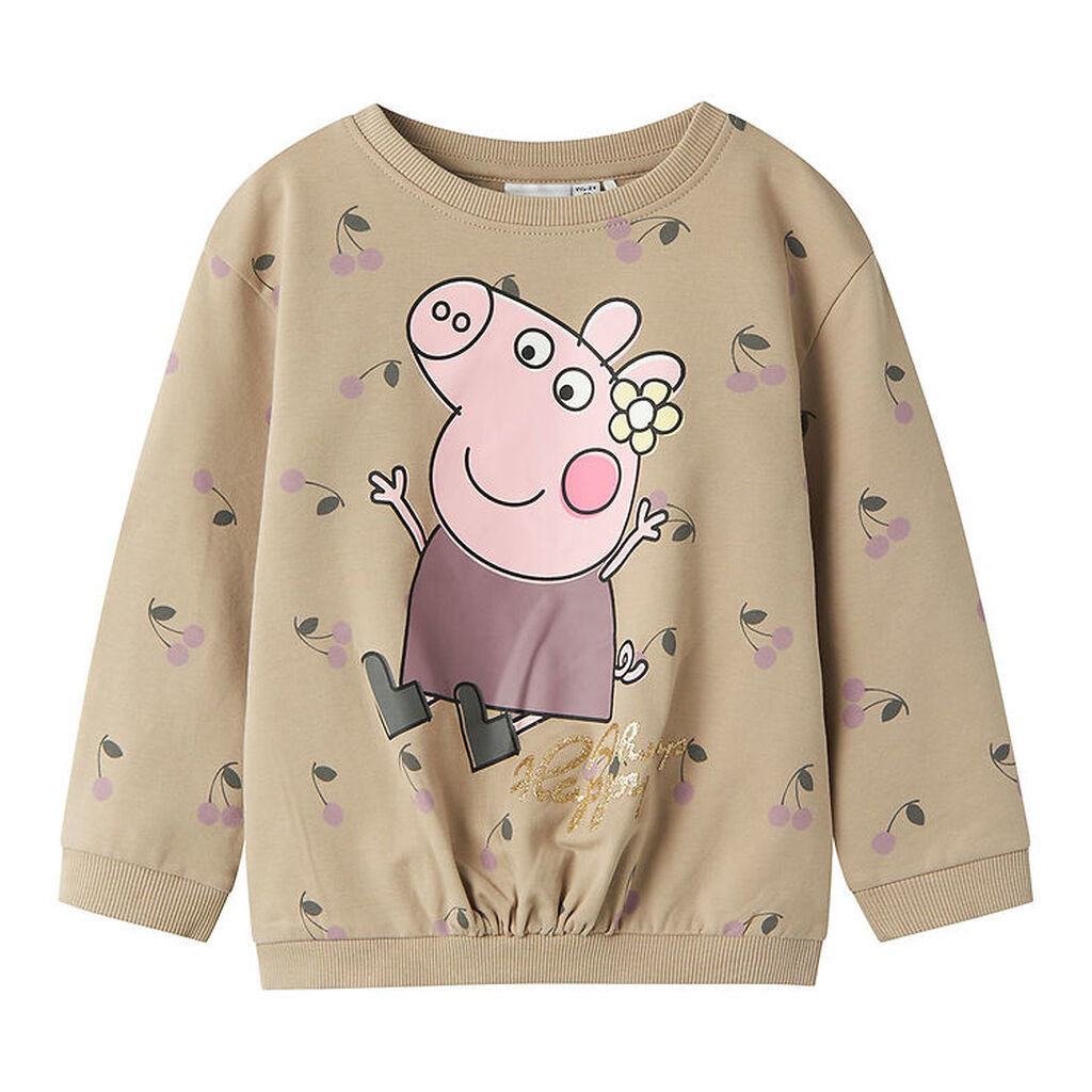Name It Sweatshirt - NmfDamma - Gurli Gris - Pure Cashmere