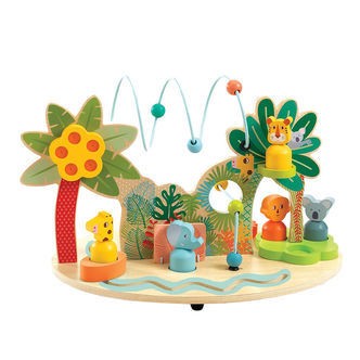 Djeco Aktivitetslegetøj - Jungledyr - Multi Big