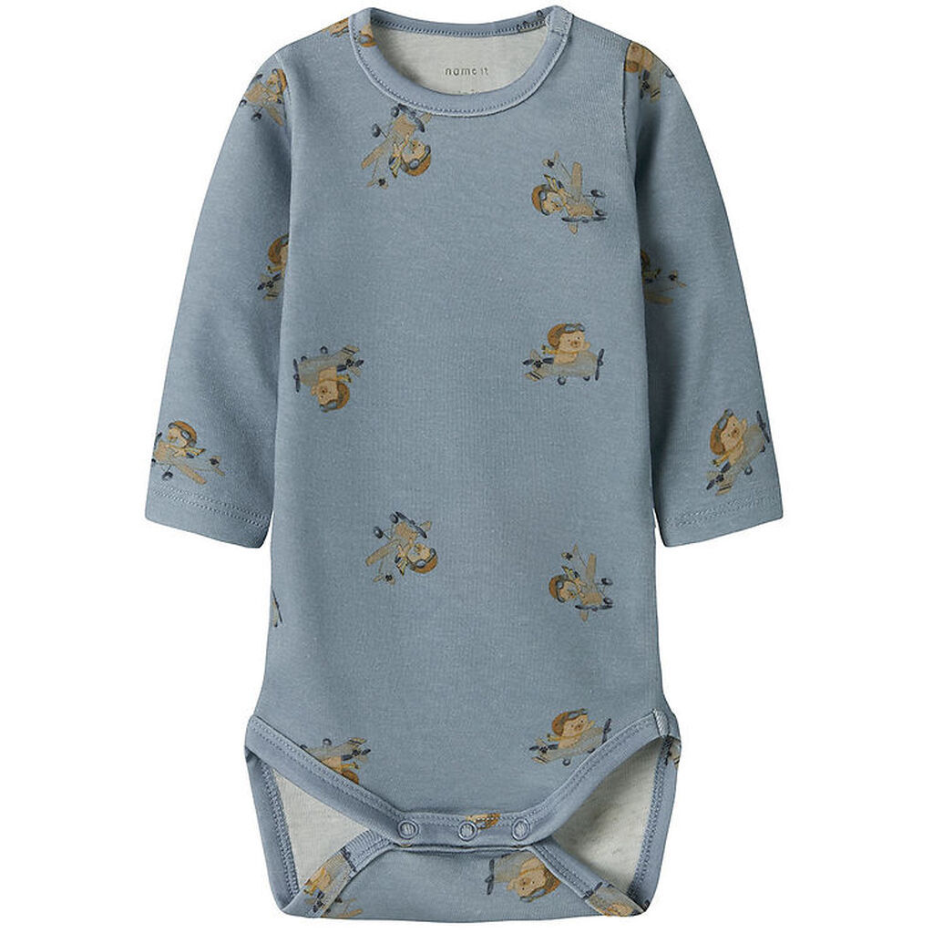 Name It Body l/æ - NbmKinok - Dusty Blue