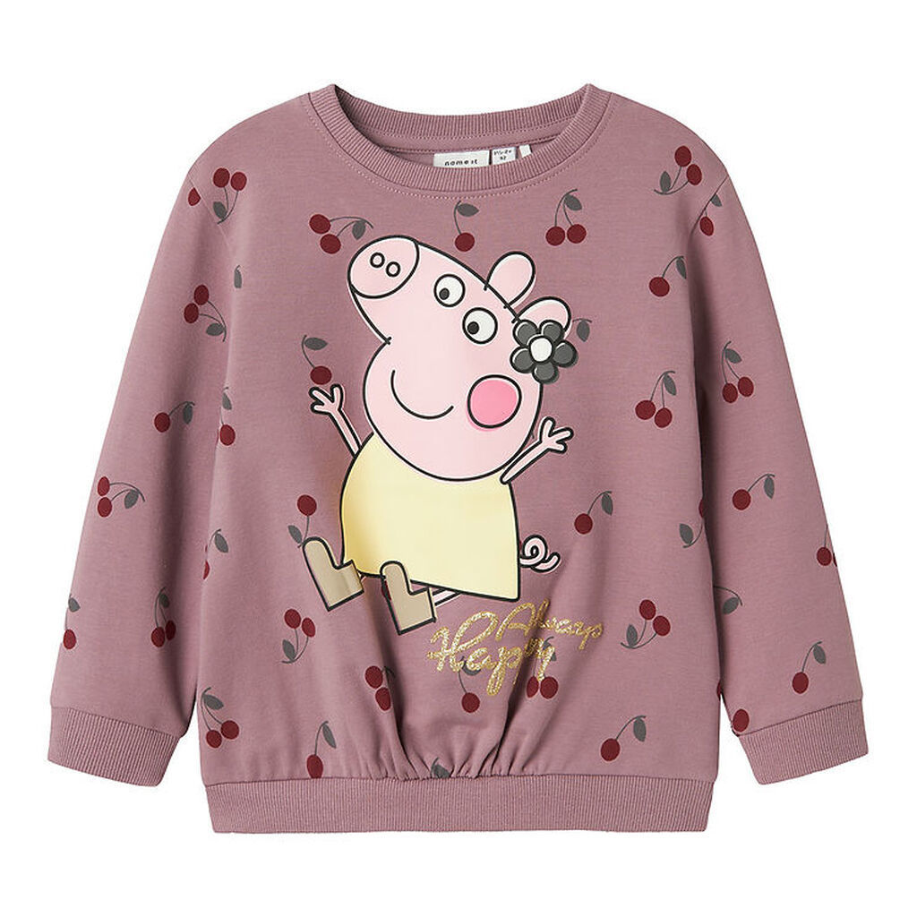 Name It Sweatshirt - NmfDamma - Gurli Gris - Elderberry