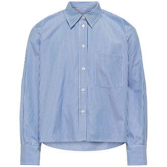 Kids Only Skjorte - KogEma - Bright White/Mazarine Blue