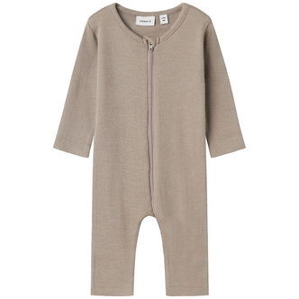 Name It Natdragt - Uld/Silke - Rib - NbmWossa - Satellite