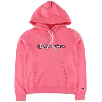 Champion Fashion Hættetrøje - Pink m. Logo