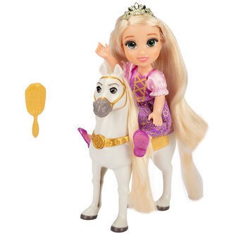 Disney Princess Dukke - 15 cm - Rapunzel & Maximus
