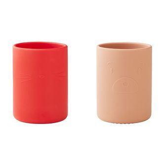 Liewood Kopper - 2-pak - Ethan - Apple Red/Tuscany Rose Mix