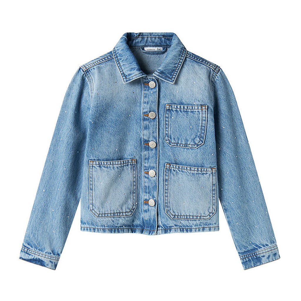 Name It Denimjakke - NkfAria - Light Blue Denim