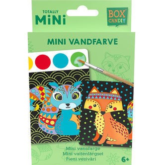 BOX CANDIY Kreasæt - Vandfarver - Totally Mini