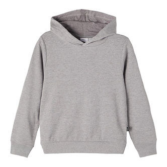 Name It Hættetrøje - Noos - NkfNasweat - Grey Melange