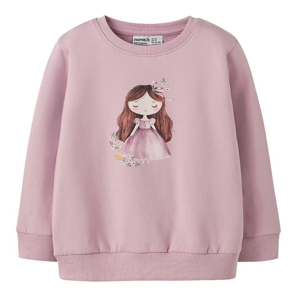 Name It Sweatshirt - NmfRonesse - Keepsake Lilac