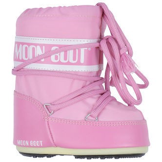 Moon Boot Vinterstøvler - Mini Icon Nylon - Pink