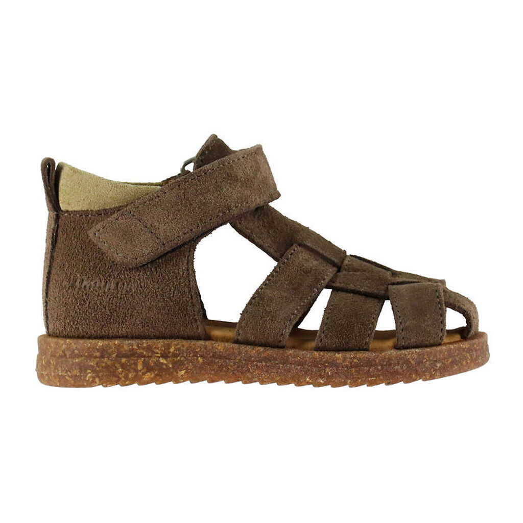 Angulus Sandaler - Dark Taupe/Sand