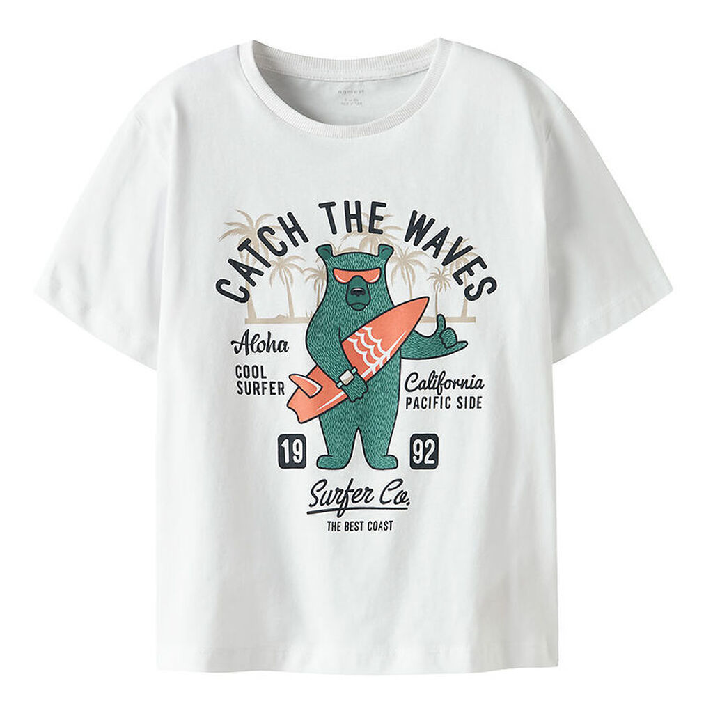 Name It T-shirt - NkmJosh- Lucent White