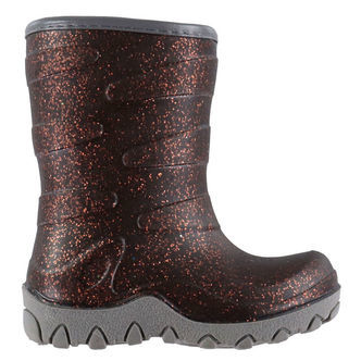 Mikk-Line Termostøvler - Glitter - French Roast