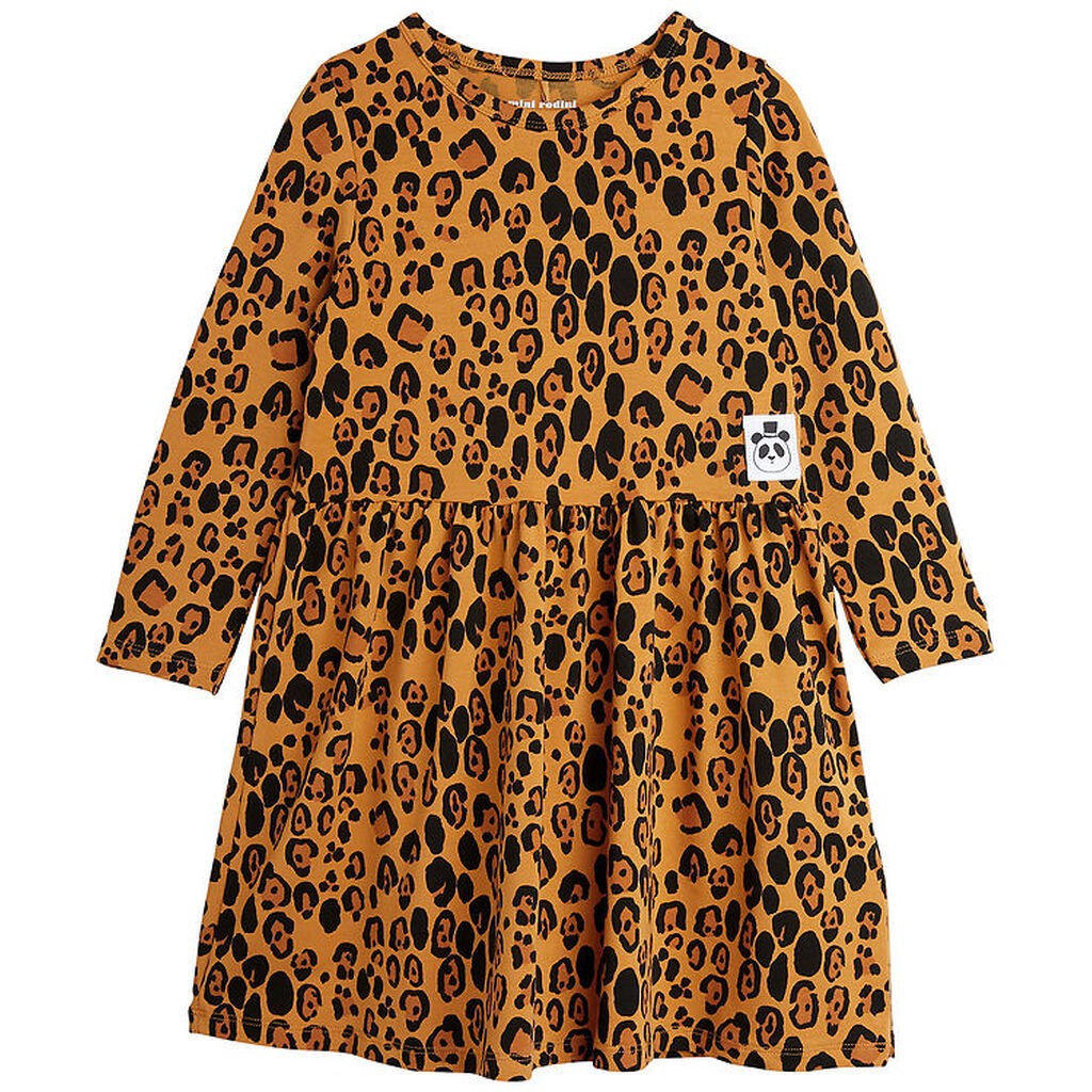 Mini Rodini Kjole - Basic - Leopard