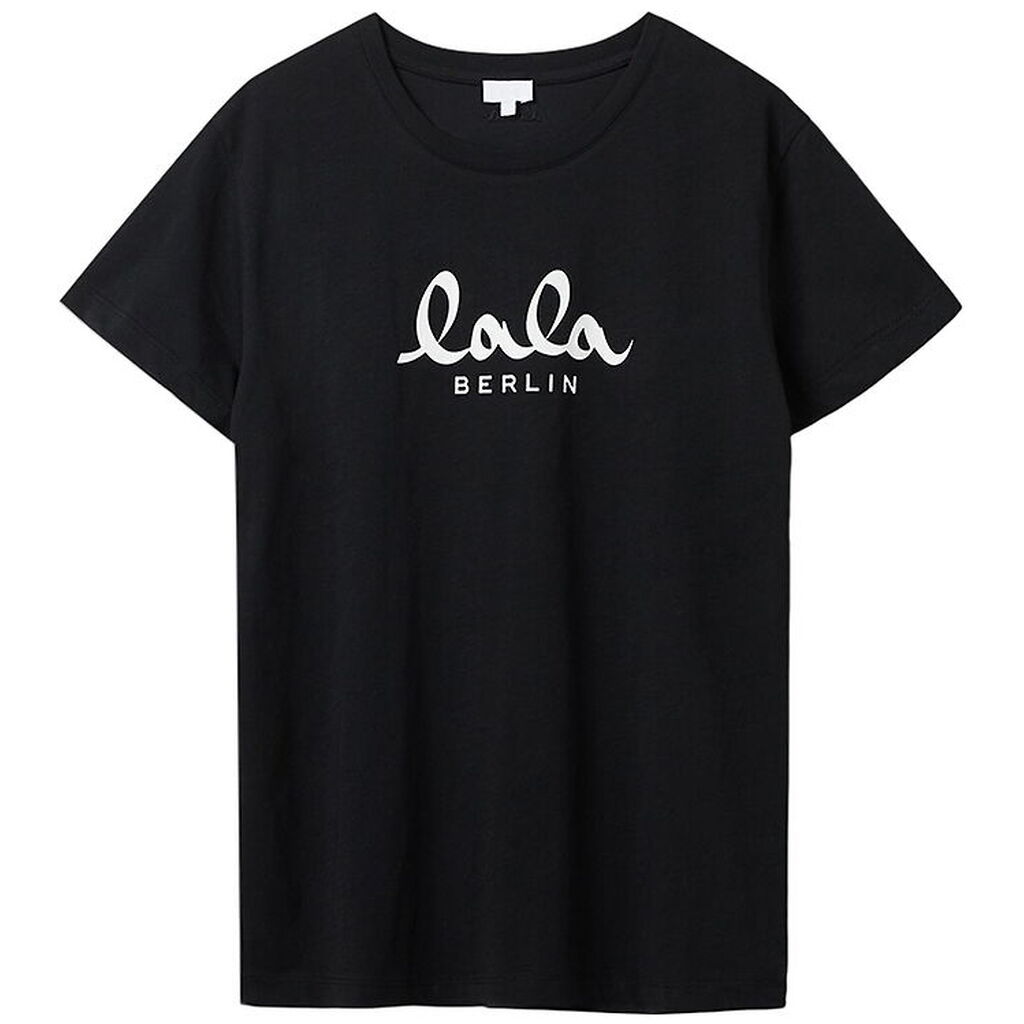 Lala Berlin T-shirt - Lala - Sort m. Hvid