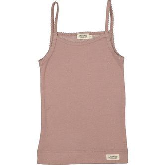 MarMar Undertrøje - Uld - Pointelle - Burnt Rose