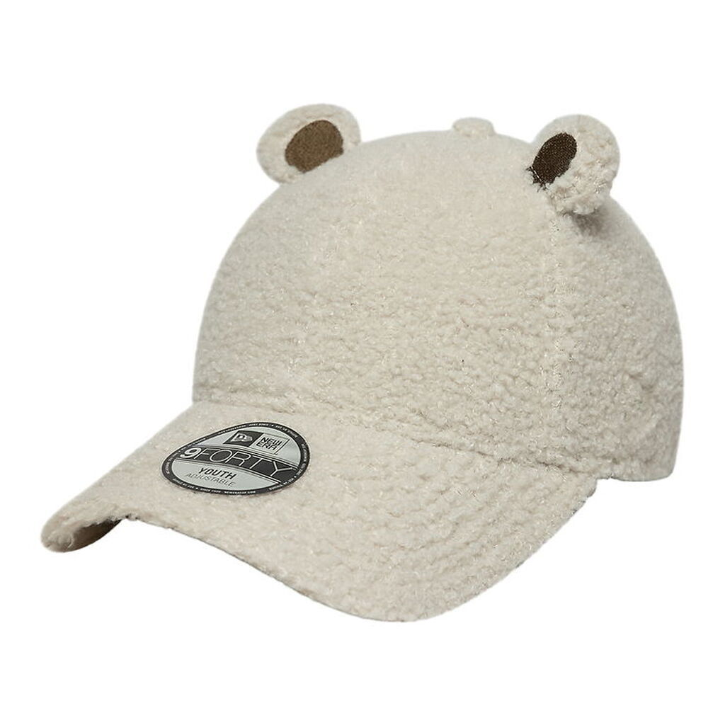 New Era Kasket - Teddyfleece - 9Forty Winter - Lysebeige