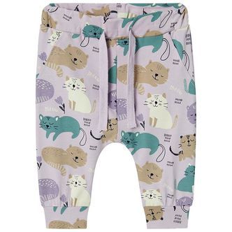 Name It Bukser - NbfVandora - Orchid Petal/Animals