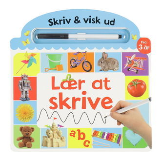 Alvilda Aktivitetsbog - Skriv Og Visk Ud - Lær At Skrive