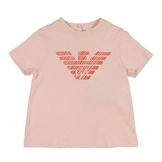 Emporio Armani T-shirt - Rosa m. Logo