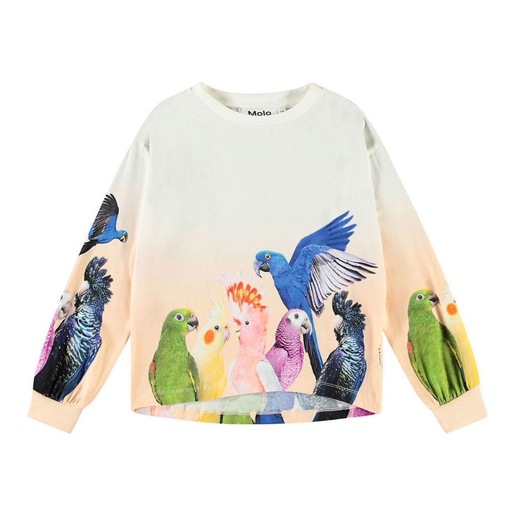 Molo Bluse - Reniza - Group Of Parrots
