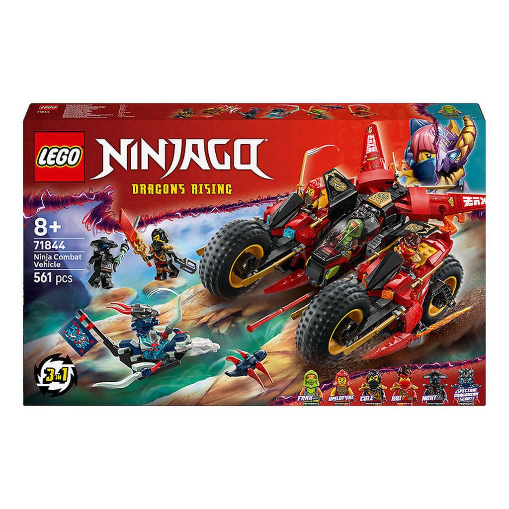 LEGOÂ® Ninjago - Ninja-kampkøretøj 71844 - 561 Dele