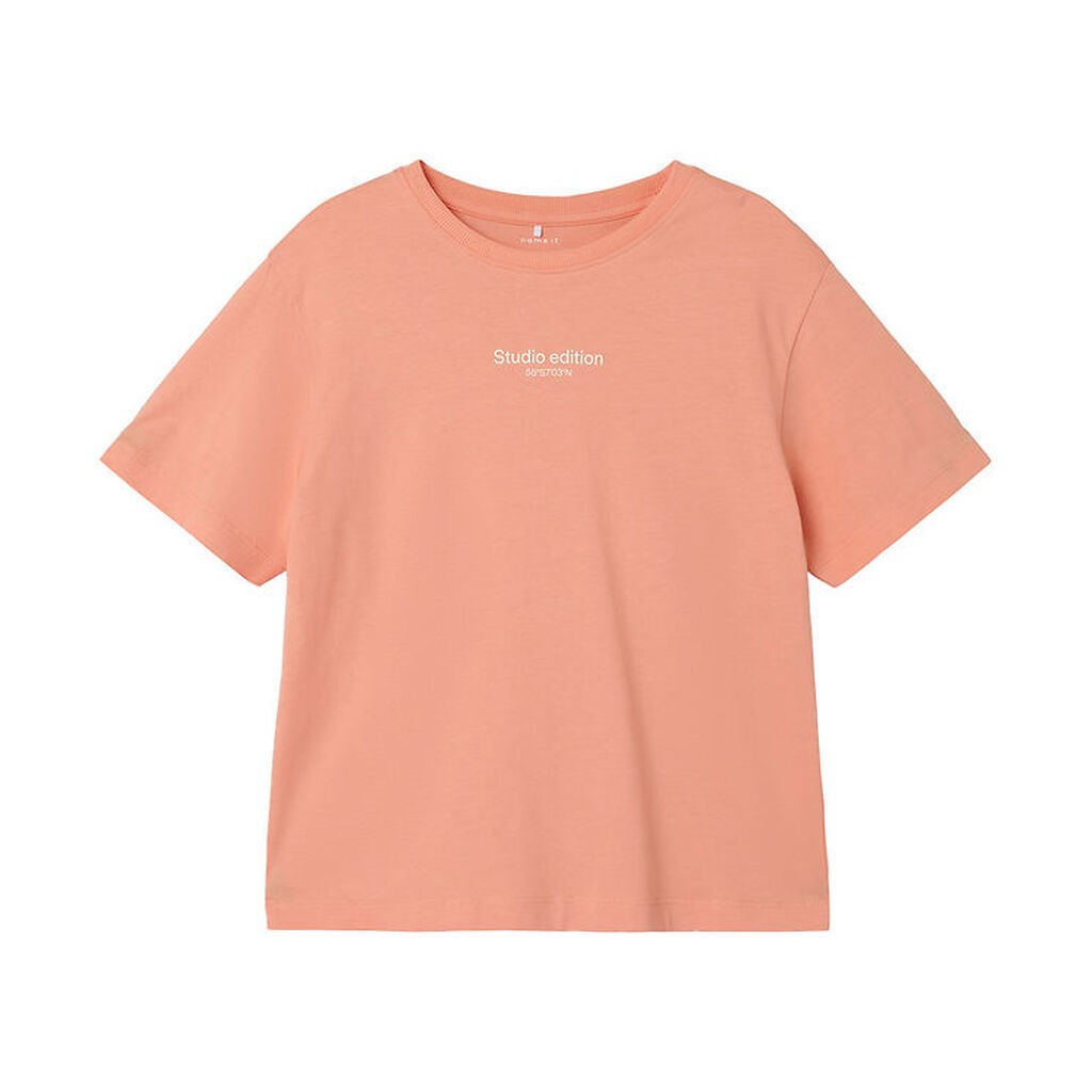 Name It T-shirt - NkmBrody - Noos - Papaya Punch