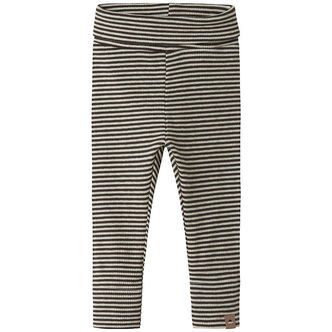 Name It Leggings - Rib - NbnBerro - Seal Brown