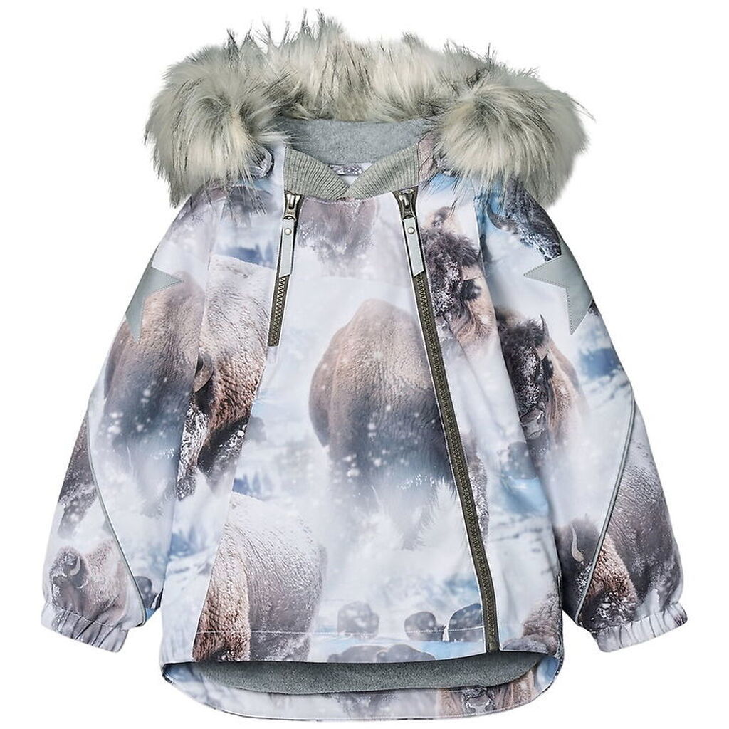 Molo Vinterjakke - Hopla Fur - Bison