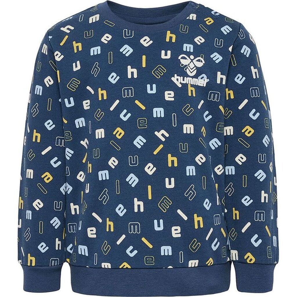 Hummel Sweatshirt - HmlHappy You - Sargasso Sea