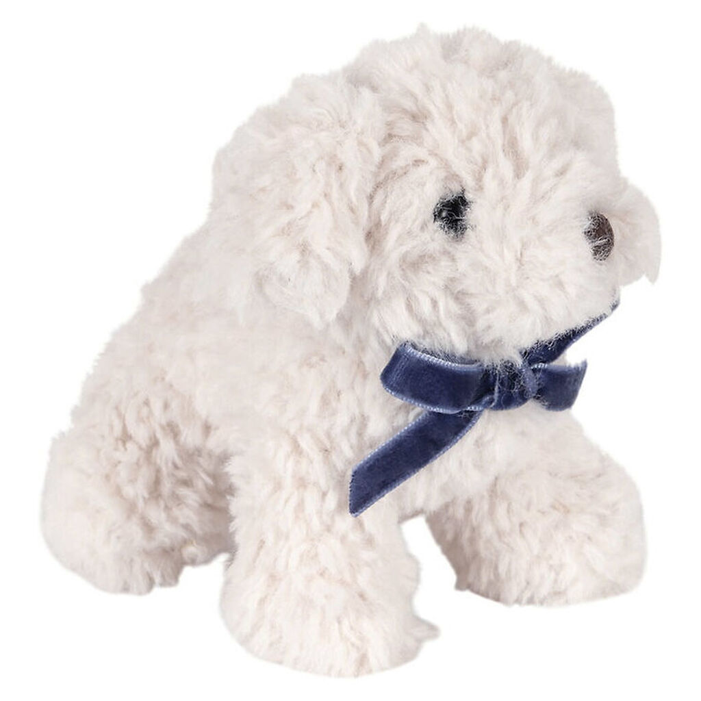 Konges Sløjd Bamse - Baby Animal - Hvid Hund