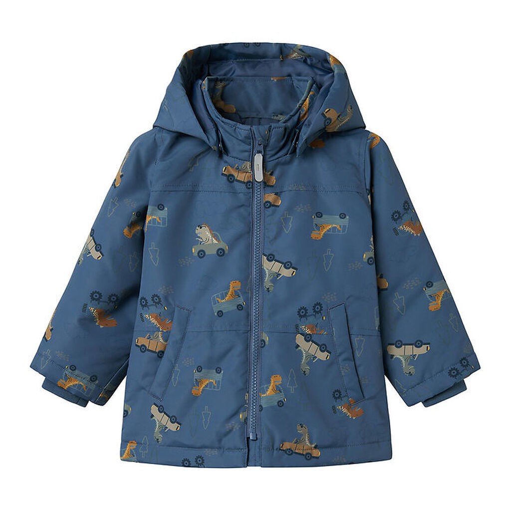 Name It Vinterjakke - Noos - NmmMax - Vintage Indigo/Dino Car