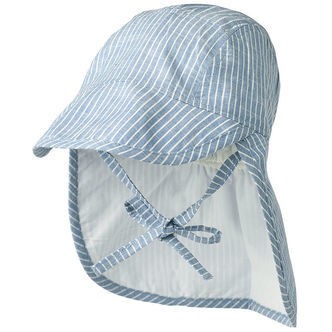 Wheat Legionærhat - Albert - Blue Stripe