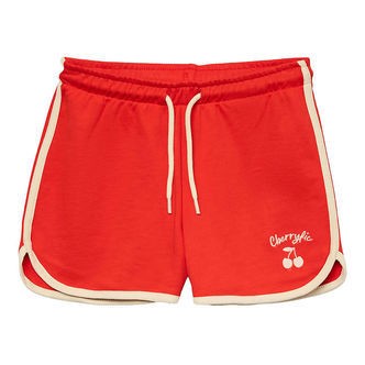 Vero Moda Girl Sweatshort - VmBrenda - Fiery Red/Cherryfic