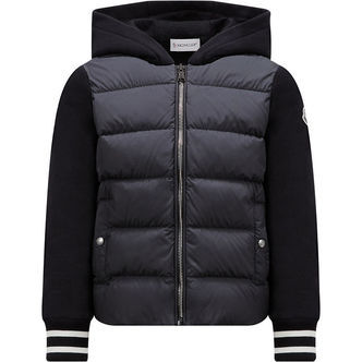 Moncler Cardigan - Sweat/Dun - Sort
