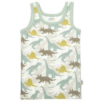 Joha Undertrøje - Off White/Støvet Grøn m. Dino