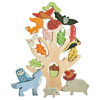 Tender Leaf Trælegetøj - Stabledyr - Skoven - 20 Dele